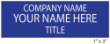 NB-3 - Name Badge - 3 Lines