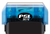Custom PSI Stamps are manufactured with high quality, flash technology to deliver sharp, clear and consistent ink transfer. They deliver thousands and thousands of impressions.